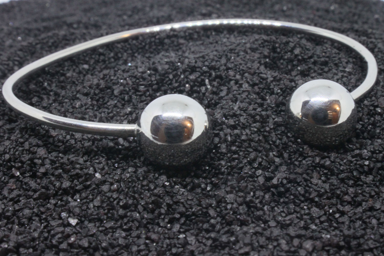 Silver bracelet Bubble collection